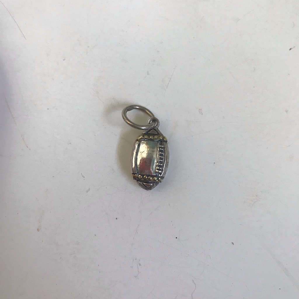 Authentic Waxing Poetic Football Charm 20$